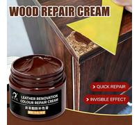 100g Stucco per legno - Per riempire graffi, crepe, ammaccature e fori, adatto per mobili, pavimenti e porte - Composto per riparazione del legno fai-da-te facile da usare con effetto lucidante - Dure