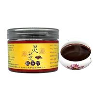 100g Tisana Con Polvere Di Spore Di Ganoderma Tee Profumato Originale Cinese Tea Ai Fiori Nutriente Fatto a Mano Infuso Alimentare Verde Senza Additivi Tisana Rigenerante per Qi E Sangue (2pcs)