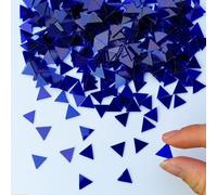 100g Vetrata Kit Traslucido Mosaico Piastrine Triangolo Forme Fai Artigianato