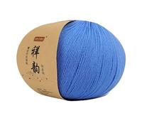 100g Virgin Wool Lace Cashmere Hand-woven Yarn for DIY Knitting and Craft Projects(13clearskyblue)