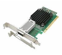 100GbE PCIEx16 IB/Ethernet Adapter HCA singola porta QSFP28 con chipset Mellanox ConnectX4 MCX455A-ECAT, supporto scheda server di rete 100Gbps VPI EDR Windows/Linux/VMare/OFED