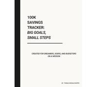$100K Savings Challenge | Low Income Savings Tracker Book | Save $100k One Challenge at a Time!