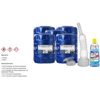 100L mannol Car Wash Shampoo Detergente Liquido Pulizia Incl. Gallo Scarico