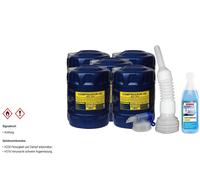 100L mannol Olio Compressore Oil Iso 100 Rubinetto Tubo Flessibile Detergente