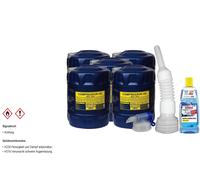 100L mannol Olio Compressore Oil Iso 100 Rubinetto Tubo Flessibile Pulitore