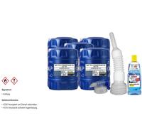 100L mannol TO-4 Powertrain Oil SAE 10W olio motore Rubinetto Tubo Detergente