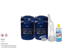 100L MANNOL TS-8 UHPD SUPER 5W-30 API CI-4 Olio Motore Auslaufhahn Tubo Pulitore