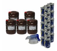 100L Olio Motore PEMCO SAE 10W-40 Multifarm STOU 20xMotor Doctor