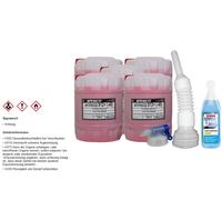 100L pemco Protezione Anti Gelo Antigelo 912+40) Rosso Rosa G12 + Gallo Scarico