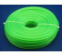 100m 6-Kant Cordini di Ricambio 3mm per Einhell Gh-Bc 43 Adatto Decespugliatore