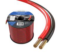 100m Cavi per altoparlanti 2x 1,5mm² CCA Cavo per diffusori HiFi Linea audio dop
