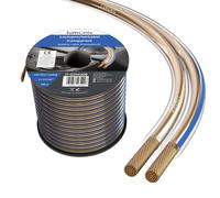 100m Cavi per altoparlanti 2x 1,5mm² CCA Cavo per diffusori HiFi Linea audio dop