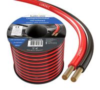 100m Cavi per altoparlanti 2x 4mm² CCA Cavo per diffusori HiFi Linea audio doppi