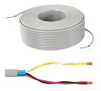 100m Cavo telefonico 2x2x0,6mm JYSTY codice colore & schermato Cavo per telecomu