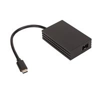 100M Ethernet Server Adapter with Single Optical Port SFP, Speed USB C Connection, Saving Mode for Desktop Computers