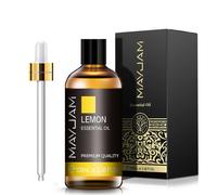 100ml agrumi limone rosa bergamotto Tea tree olio essenziale con contagocce fragranze oli per la cura della pelle bagno purificare l'aria