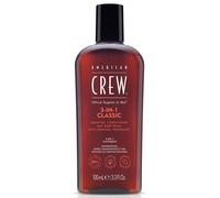 100ml American Crew 3In1 Classic Shampoo, Conditioner & Body Wash