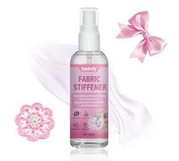 100ml Amido per Tessuti, Indurente per Stoffa, Indurente per Tessuti, Trasparente e Impermeabile dopo l'asciugatura, Adatto per Abbigliamento, Pizzi, Opere D'arte Tessili Fatte a Mano