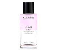 NAILBERRY Clean Bi-Phase Nail Colour Remover solvente per unghie effetto rassodante 100 ml