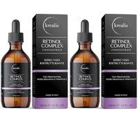 100ml - Retinolo Viso Completo con Niacinamide, Acido Ialuronico e Vitamina C, Siero Retinolo Idratante, Siero Viso, Antirughe, Antimacchia (Confezione da 2)
