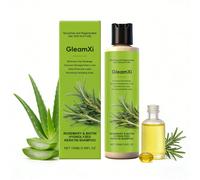 100ml Shampoo alla Rosmarino - Deterge il cuoio capelluto, aggiunge lucentezza, idrata e ammorbidisce i capelli. Shampoo per la cura dei capelli alla rosmarino con estratti vegetali, delicato e non ir