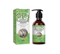 100ml Shampoo rinforzante al rosmarino Crescita dei capelli Cura della rottura dei capelli Controllo del petrolio Trattamento soffice Anti Crespo Pulizia profonda Nutrire (1PCS)