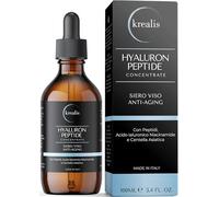 •100ml• Siero Viso Acido Ialuronico 4 Pesi Molecolari con Peptidi, Acido Ialuronico Viso Idratazione Profonda e Antirughe