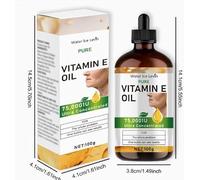100ml Vitamina E Gocce Olio Vitamina E Olio Nutre in Profondità Idratazione a Lunga Durata Migliora Le Cicatrici Adatto a Diverse Aree tra Cui Viso Corpo Capelli Unghie