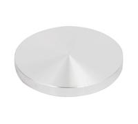 sourcingmap 100mm diametro 10mm spessore filettatura M10 Disco in alluminio ferramenta per il tavolo di vetro