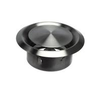 Ø 100mm Diffusore d'aria di Ventilazione e Aspirazione - Valvola a Disco Regolabile - Griglia di Ventilazione Rotonda in Acciaio Inossidabile