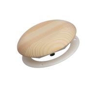 Ø 100mm Diffusore Universale di Mandata e Aspirazione in Legno per Sauna - Valvola d'aria Regolabile per Parete e Soffitto - Coperchio di Ventilazione