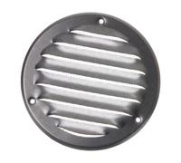 Ø 100mm Griglia di Ventilazione con Zanzariera - Griglie D'Aerazione in Metallo - Acciaio Zincato