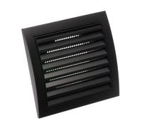 Ø 100mm Griglia di Ventilazione con Zanzariera - Griglie D'Aerazione - Plastica ABS Antracite