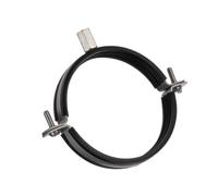 Ø 100mm Morsetto per Tubi - Fascette Metalliche Stringitubo - Morsetti per Condotti di Ventilazione - Collare di Staffaggio con Guarnizione di Gomma