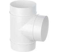 Ø 100mm Raccordo a T in plastica - Connettore per Tubo Tondo