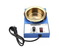 100mm Solder Pot 300W Electric Soldering Pot Desoldering Bath with Precise Temperature Control for Electronics Repair and DIY Projects
