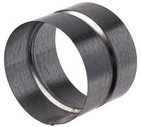 Ø 100mm Tubo Di Ventilazione Rotondo in Metallo - Manicotto/Connettore