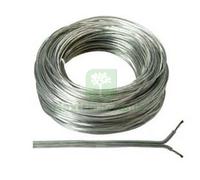 100MT CAVO ELETTRICO BIPOLARE PIATTINA COSTA STRETTA ARGENTO 2X MMQ.0,50 COLORE:
