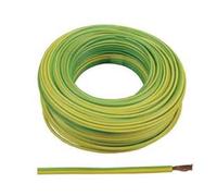 100MT CAVO ELETTRICO UNIPOLARE ANTIFIAMMA GIALLO/VERDE - 1x mmq.2,5 colore giallo/verde