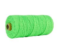 100mx3mm Macramè Cotone Cavo Colorata Corda Per Appeso Pianta Casa Fai Creazione