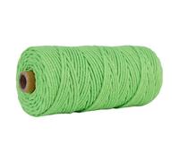 100mx3mm Macramè Cotone Cavo Colorata Corda Per Appeso Pianta Casa Fai Creazione