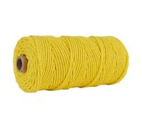 100mx3mm Macramè Cotone Cavo Colorata Corda Per Appeso Pianta Casa Fai Creazione