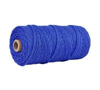 100mx3mm Macramè Cotone Cavo Colorata Corda Per Appeso Pianta Casa Fai Creazione