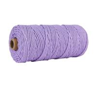 100mx3mm Macramè Cotone Cavo Colorata Corda Per Appeso Pianta Casa Fai Creazione