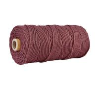 100mx3mm Macramè Cotone Cavo Colorata Corda Per Appeso Pianta Casa Fai Creazione