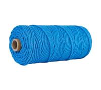 100mx3mm Macramè Cotone Cavo Colorata Corda Per Appeso Pianta Casa Fai Creazione