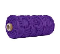 100mx3mm Macramè Cotone Cavo Colorata Corda Per Appeso Pianta Casa Fai Creazione