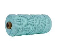 100mx3mm Macramè Cotone Cavo Colorata Corda Per Appeso Pianta Casa Fai Creazione