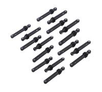 100N, compatibile for LG, ammortizzatore for lavatrice, alloggiamento for parte di carico frontale for lavatrice, elettrodomestici(Black 16 PCS)