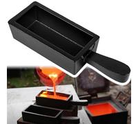 100oz Gold Bar Loaf Cast Steel Lingot Mold per la fusione Raffinazione Casting Oro Argento Rame Ferro e altri metalli